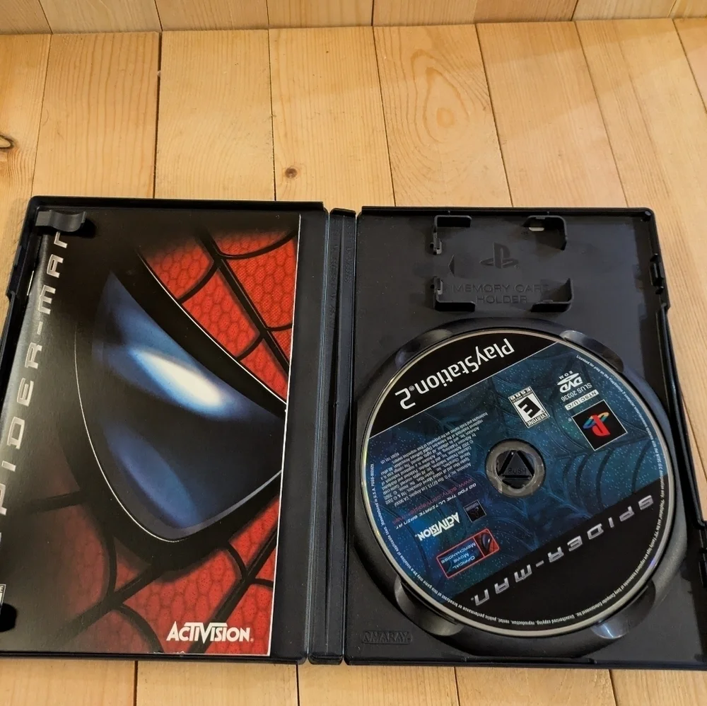 Spider-Man for PlayStation 2 - Black and Red Used